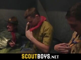 Nhỏ đồng tính youth tuyển trạch viên woken lên qua lãnh đạo đến fuck-scoutboys&period;net
